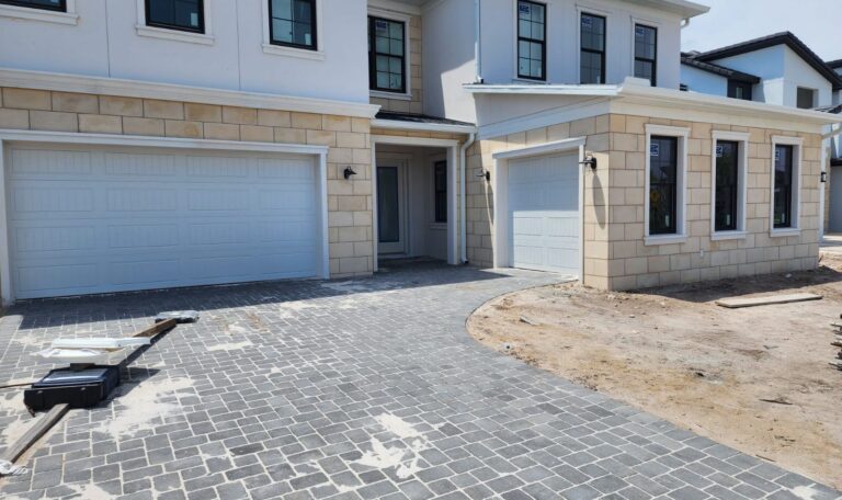Pavers job completed.