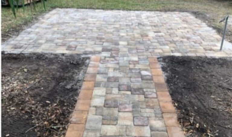Pavers job completed