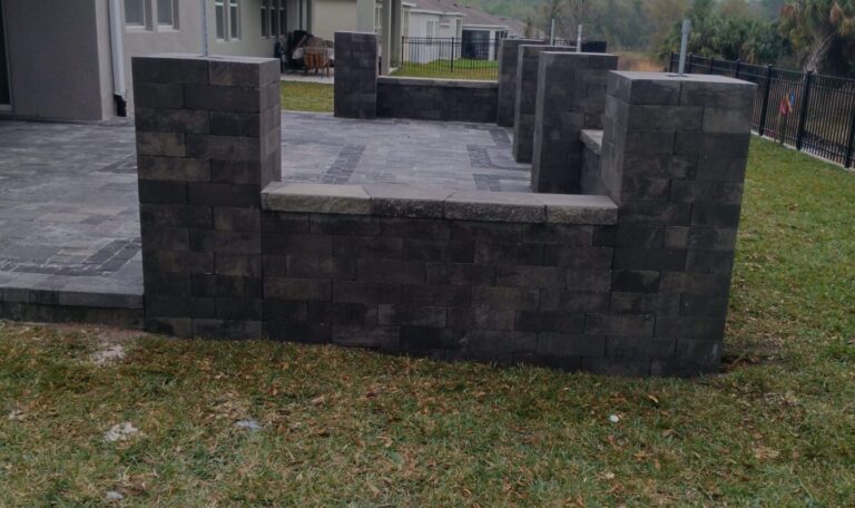 Retaining Wall after