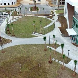 Complete walk way completed