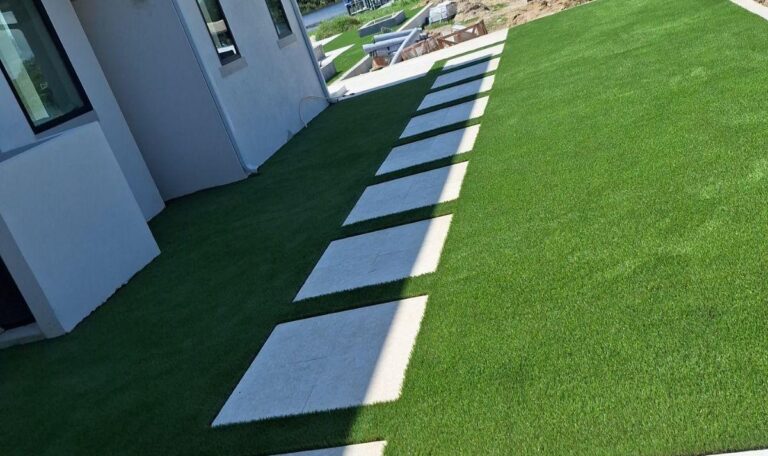 Walk way completed